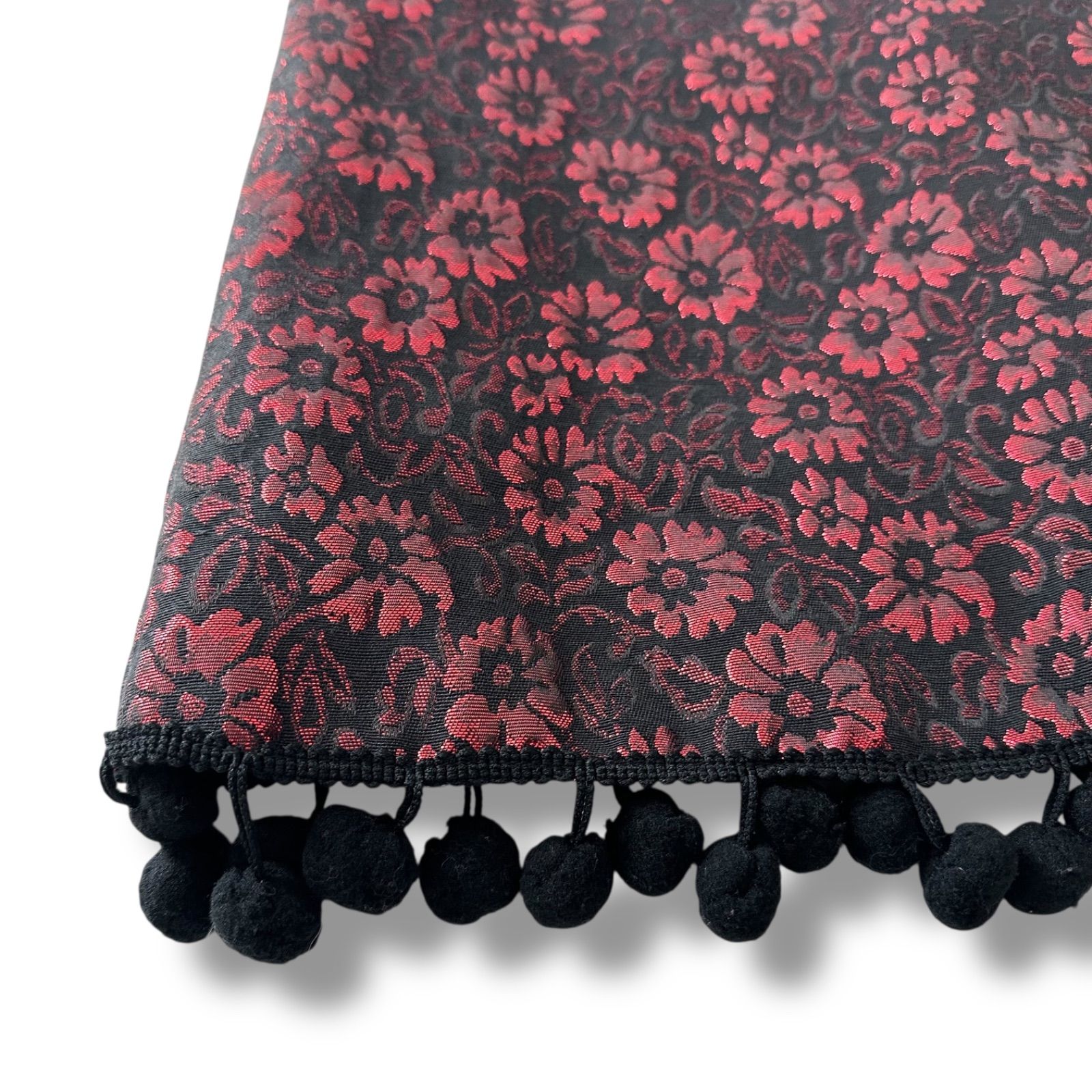 ミニドレス ジャガード生地