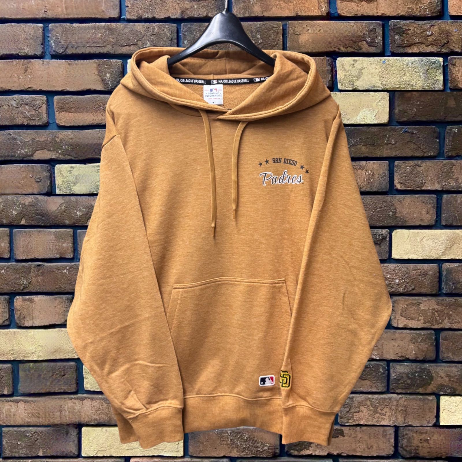 MLB/サンディエゴ・パドレス 裏毛配色かすれバックプリント