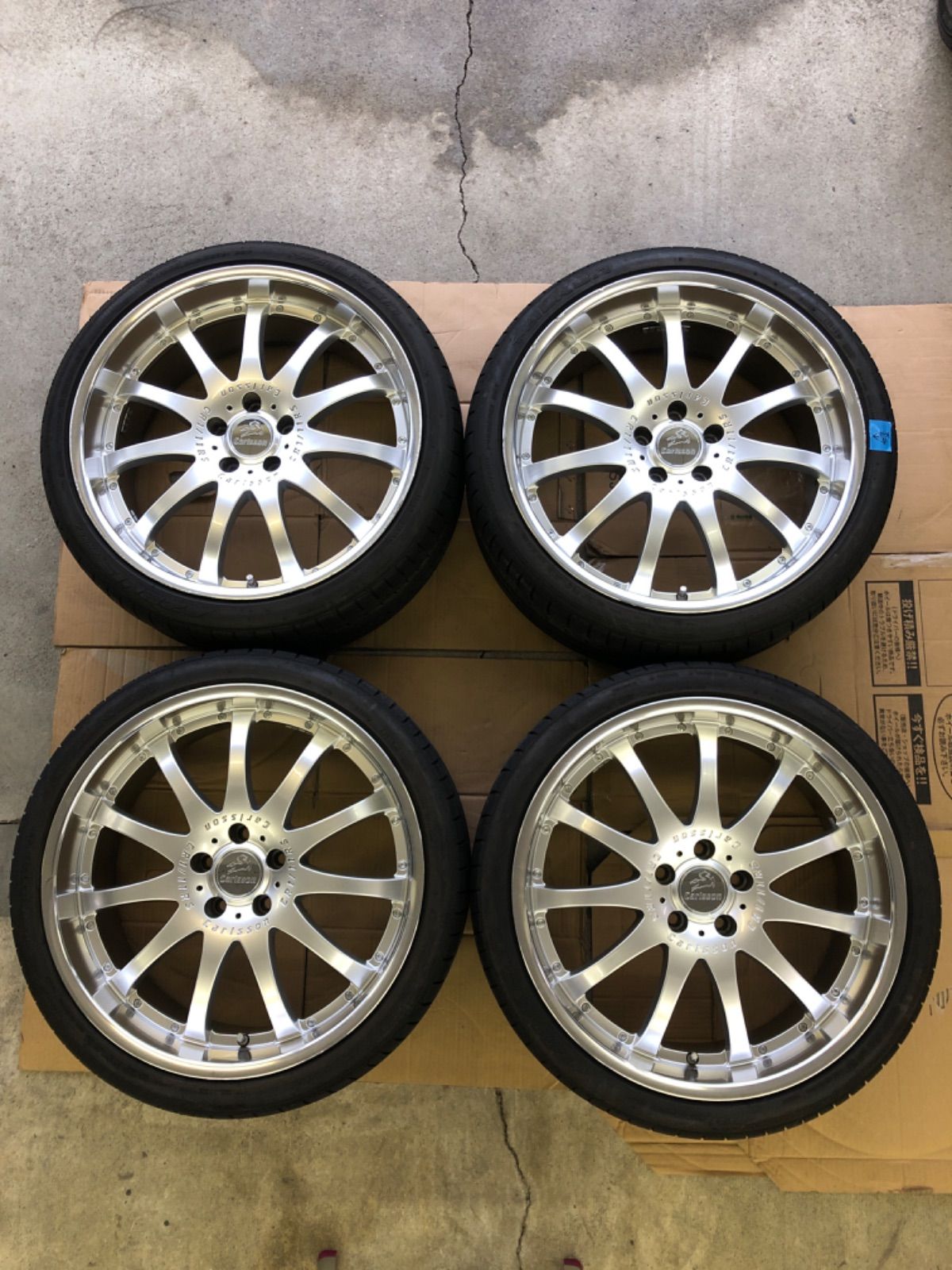 21インチ Carlsson カールソン 245/35R21 PCD120 9J +30