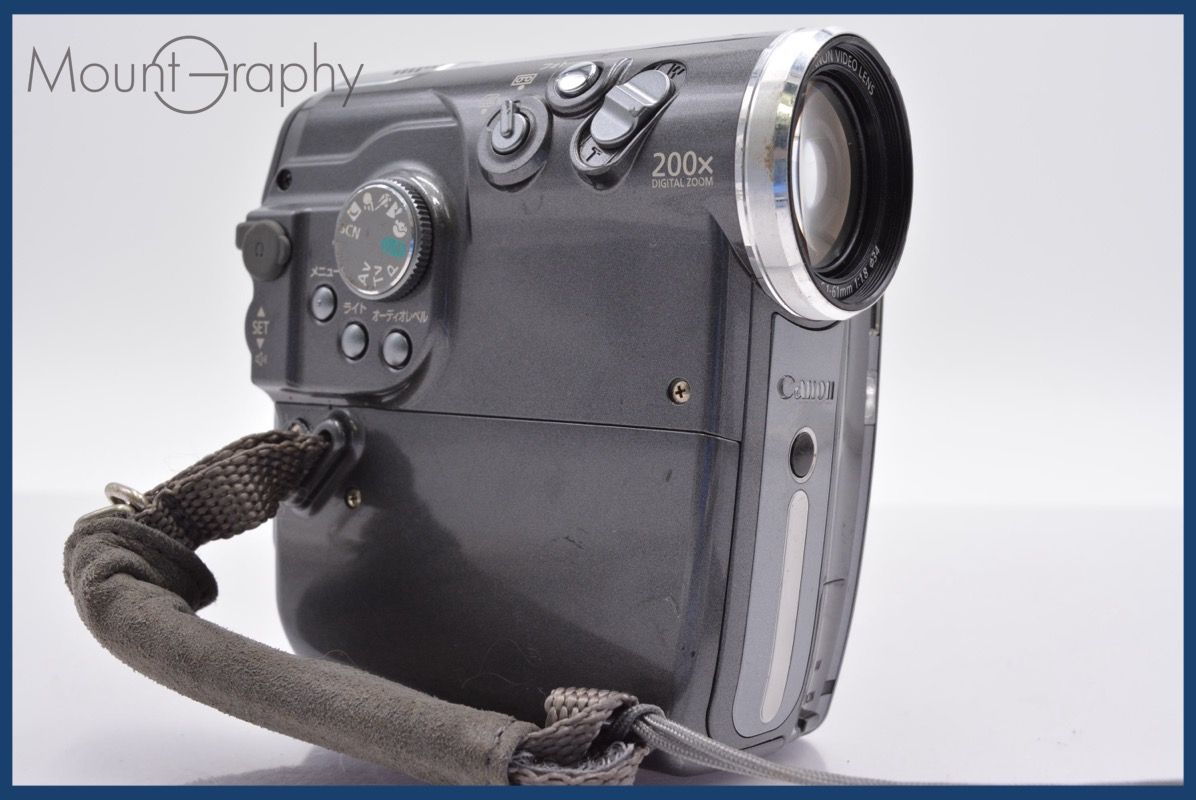 K1382 【Canon】ビデオカメラ 200X IXY DV M3 Amazon | Canon IXY DV M3 KIT デジタルビデオカメラ | ビデオ