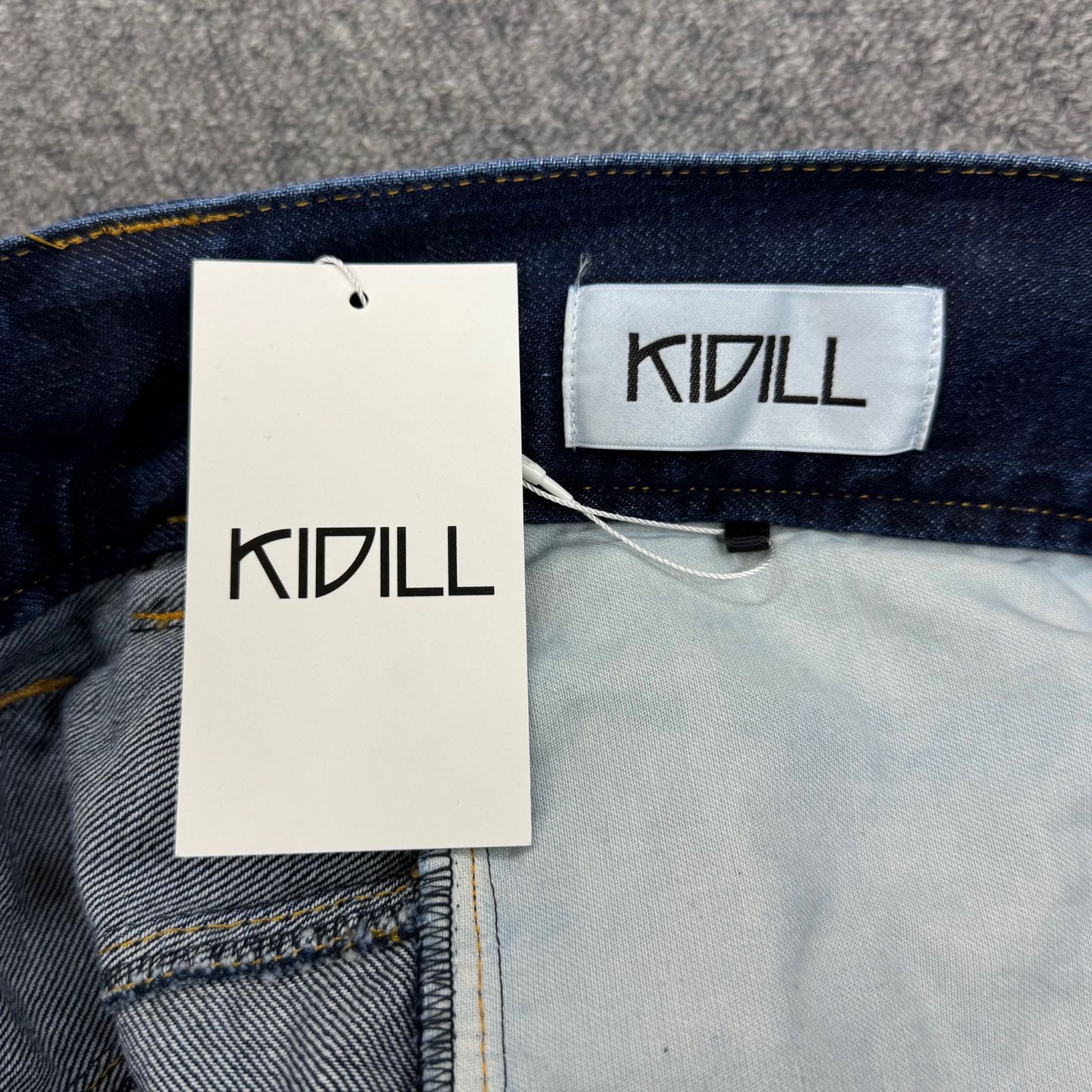 kidill 24ss wide denim pants ボンタン デニム kidill 24ss wide