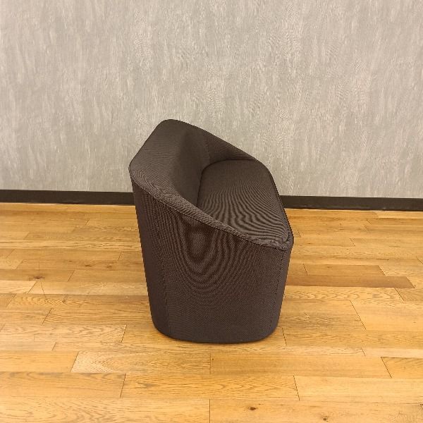 最終値下げスタート！ OKAMURA オカムラ 応接ソファ 2人掛け MU21AB-FRU1 ブラック 応接椅子 ワゴンセールも実施中。