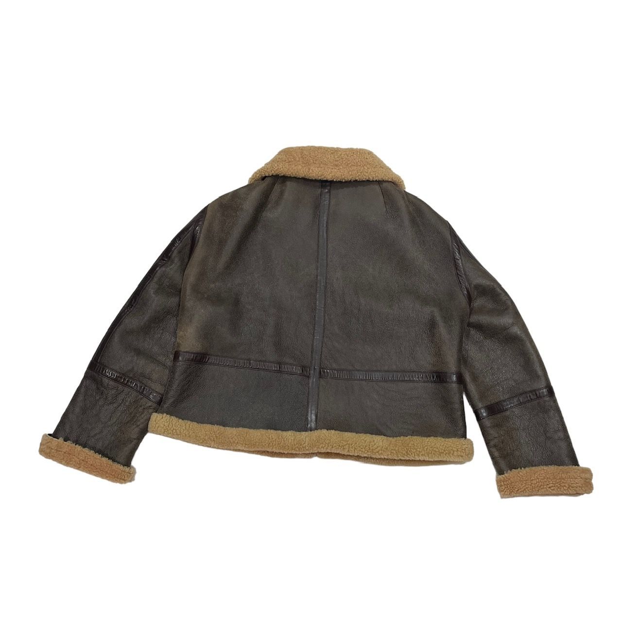 VETEMENTS ボア レザー ムートンジャケット ヴェトモン - メルカリ