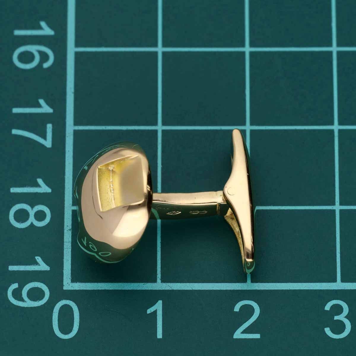 HERMES エルメス ヴィンテージ PARIPA カフスリング 750 K18 YG  