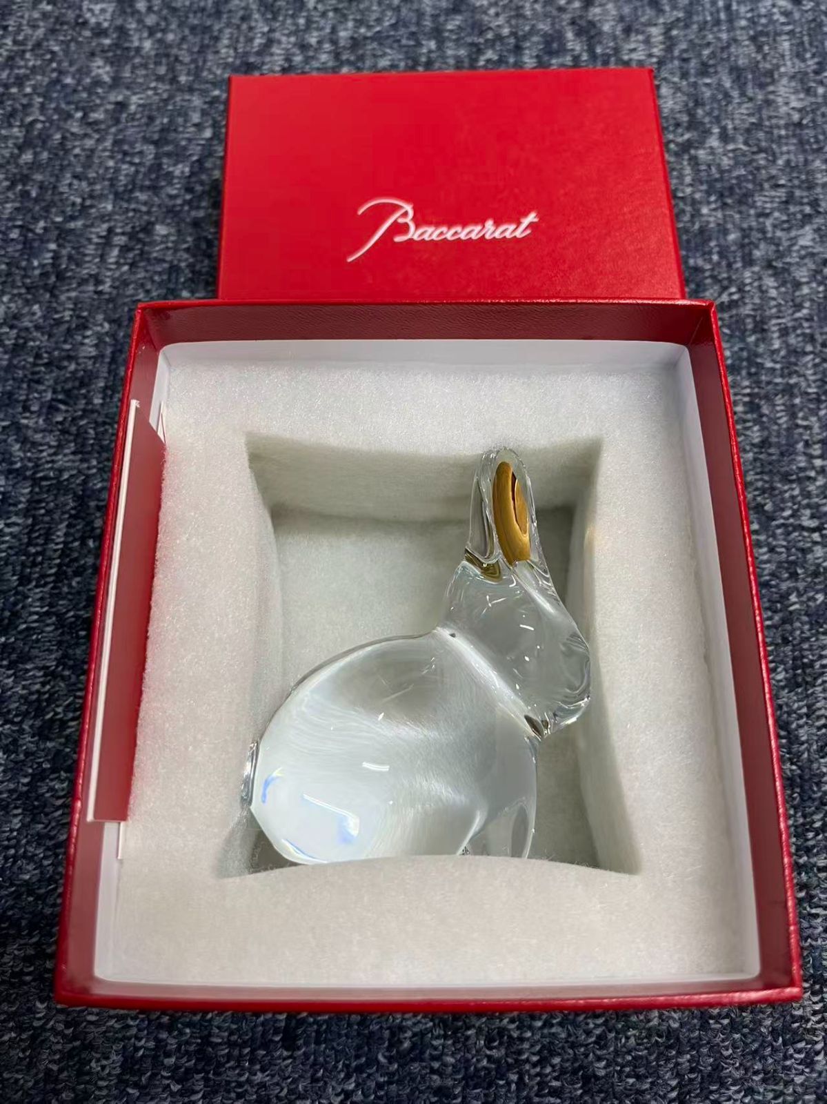 ★新品★Baccaratバカラ ミニマルズ ラビット ゴールド 新品 Baccarat バカラ ミニマルズ ラビット ゴールド - メルカリ