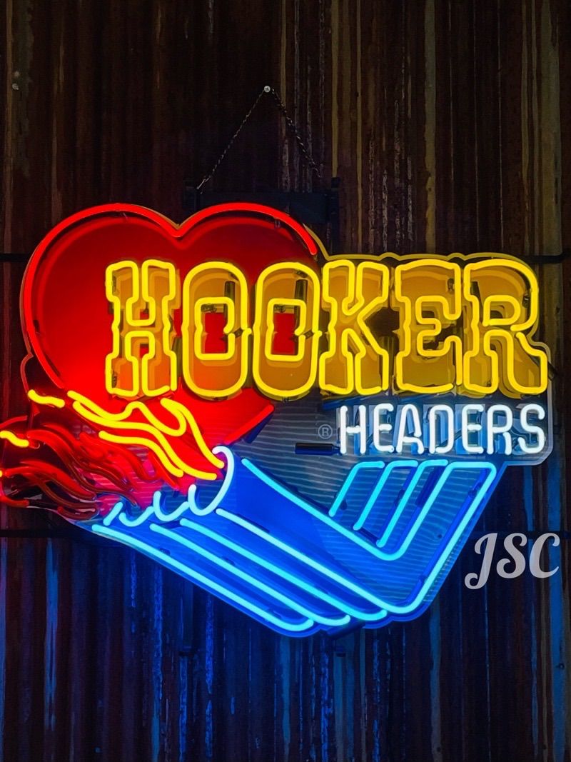 HOOKER フッカー ガラス製 ネオンサイン - メルカリ
