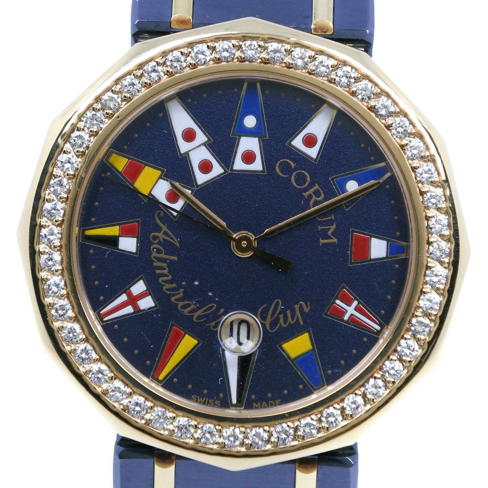 CORUM】コルム アドミラルズカップ ダイヤベゼル 39.812.33.V