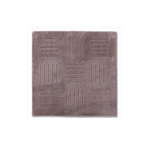 24個セット 吸着式 キッチンマット|台所マット ブラウン 60×60cm 正方形 日本製 洗える ピタプラス ブリック