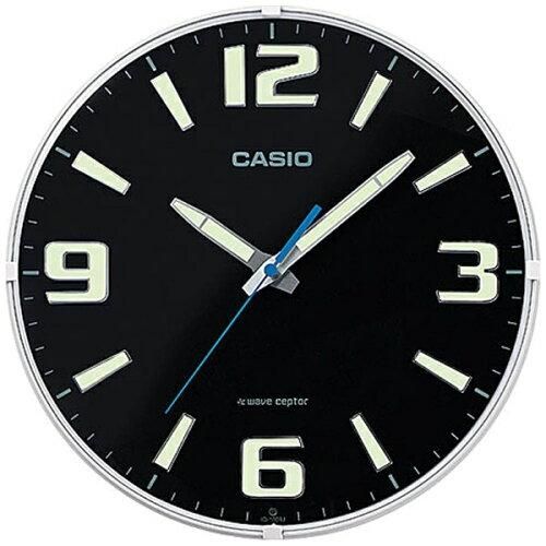 【新品・2営業日で発送】CASIO カシオ スタンダード掛け時計 (ブラック) IQ-1009J-1JF 1個