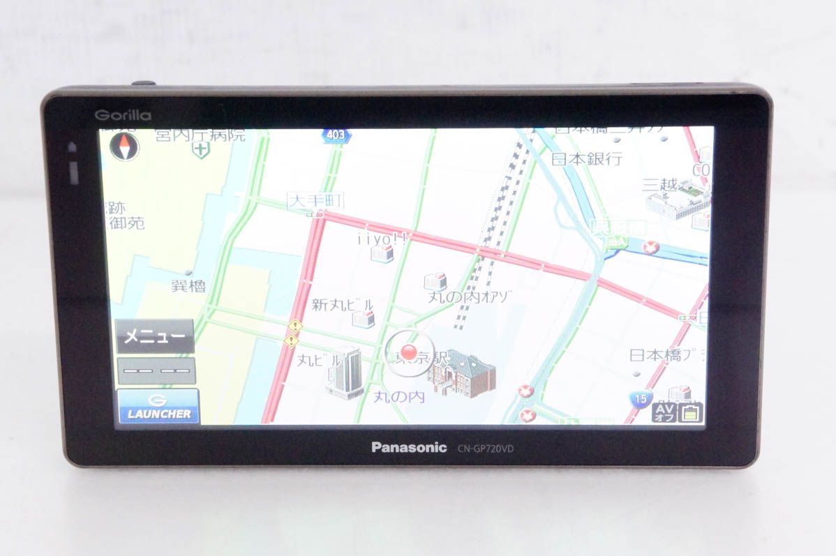 Panasonic Panasonic Gorilla CN-GP720VD ポータブルナビ ゴリラ