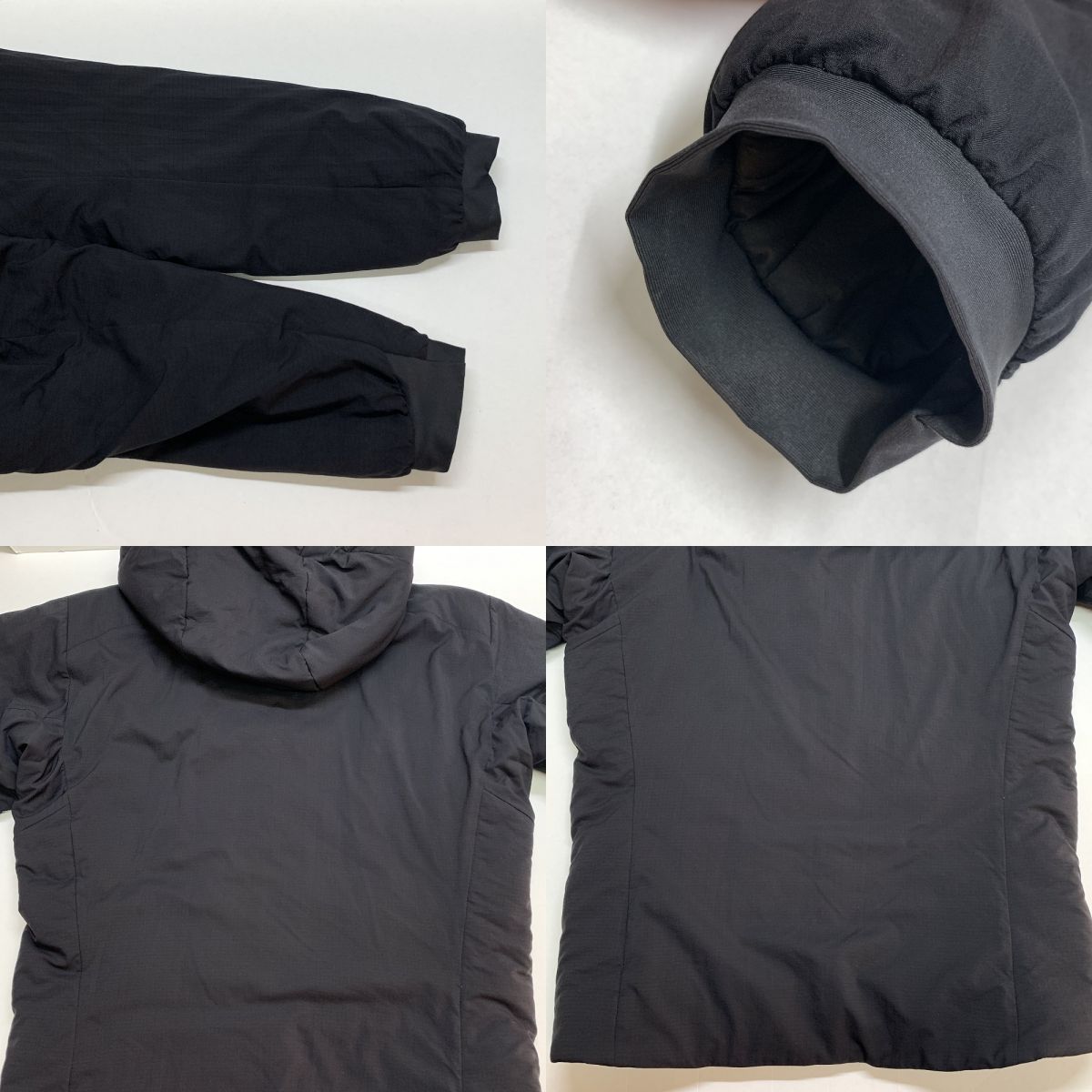 ARC'TERYX アークテリクス ATOM AR HOODY ナイロンジャケット 24105-129830 ブラック XSサイズ ※中古 【津山店】