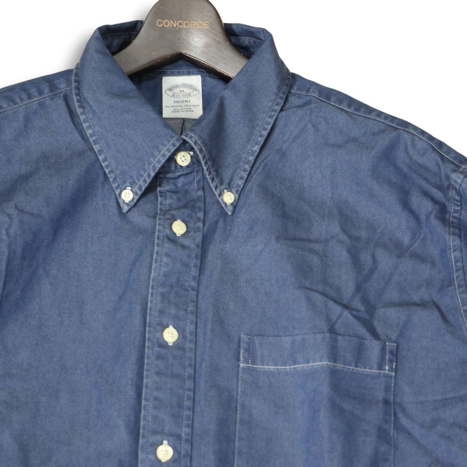 ▪️ブルックスブラザーズ　長袖シャツ　デニムシャツ　新品未使用タグ付 Brooks Brothers - 【新品 未使用】 Brooks Brothers ブルックス
