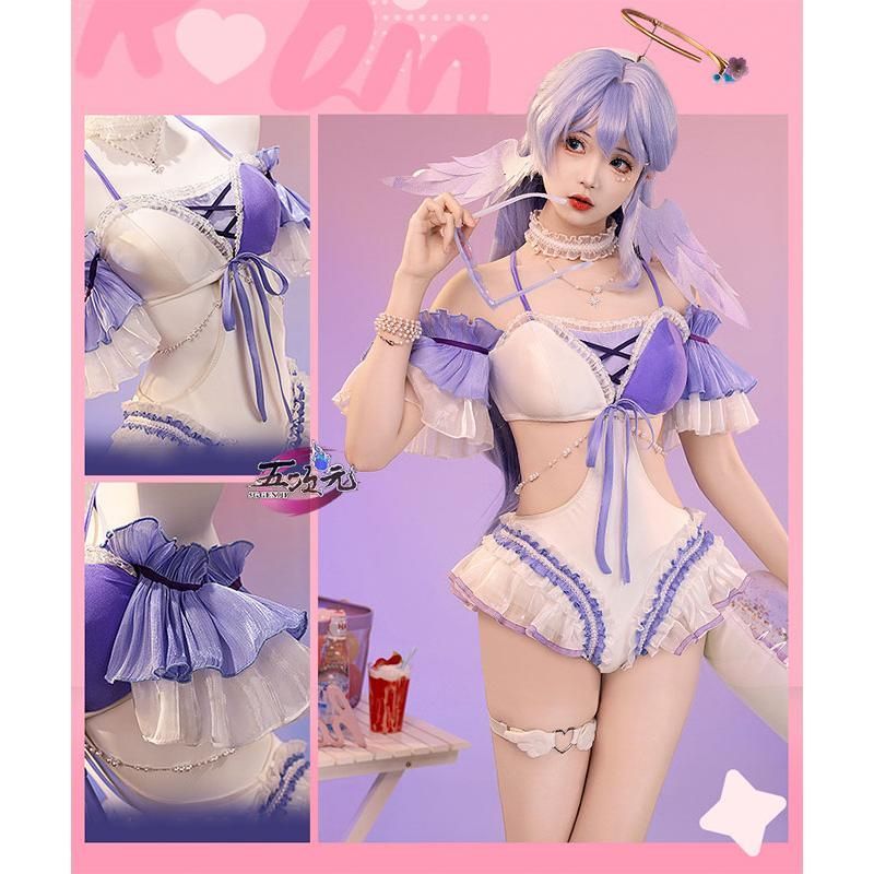 ハロウィン 三分妄想 崩壊スターレール コスプレ 同人水着 カフカ ホタル ロビン BJ0923ML03 ハロウィン