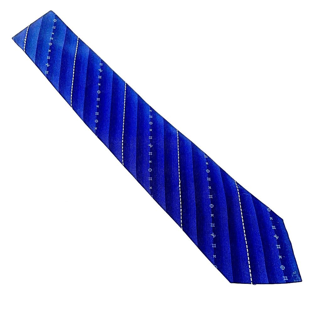 ヴィトン M73564 モノグラム シルク クラヴァット シャドウライン