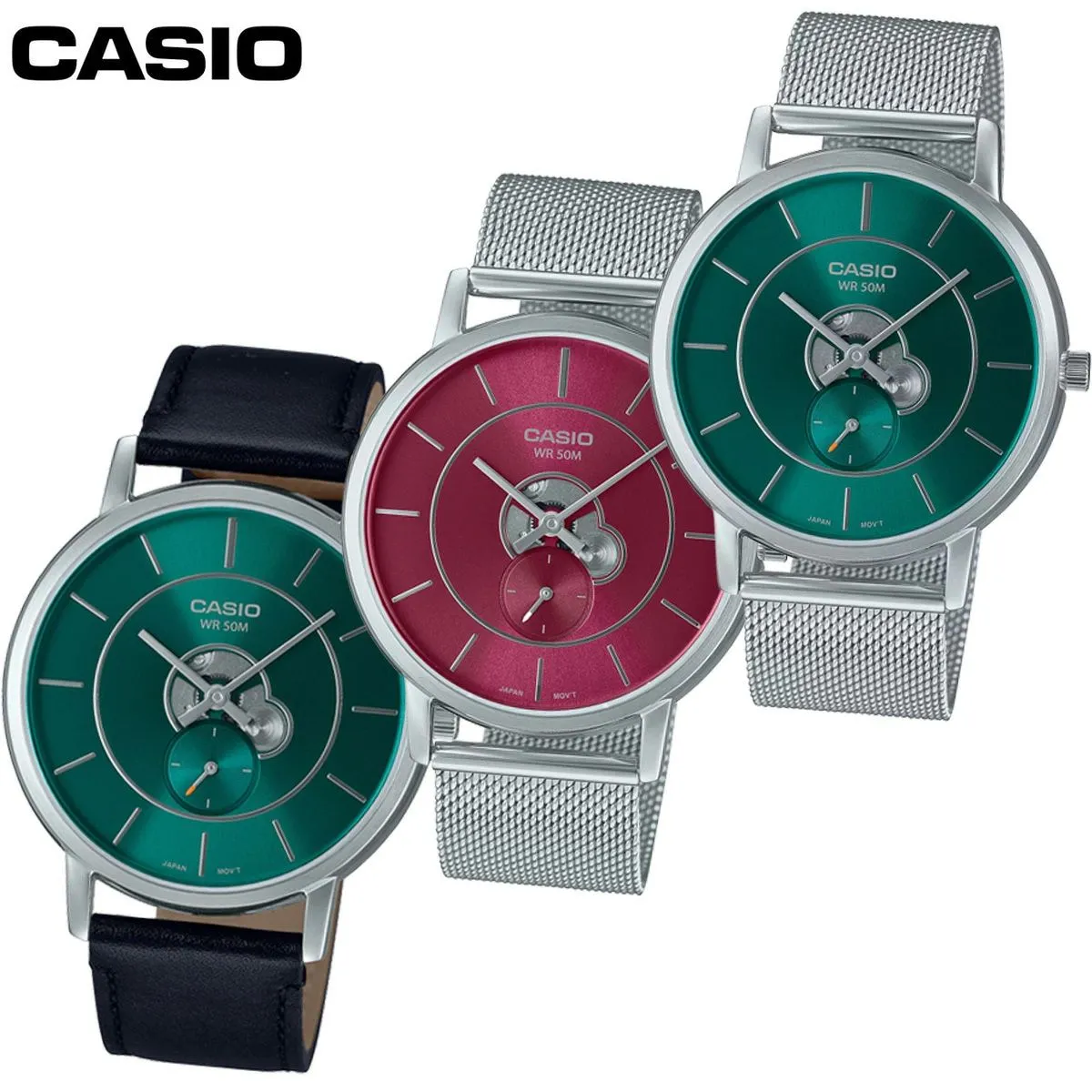 CASIO カシオ スタンダード アナログ メンズ 腕時計 MTP-B130 スモール 