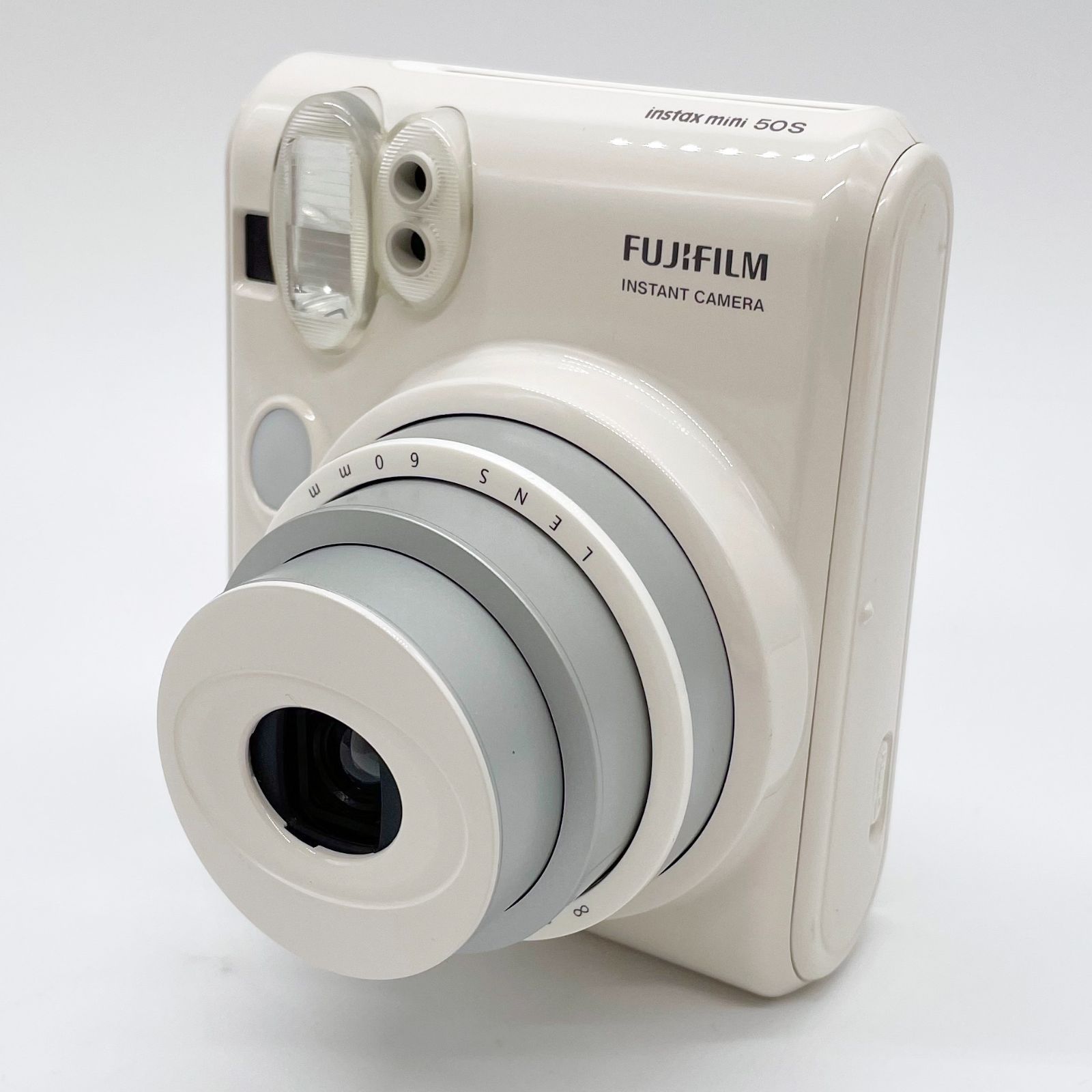 富士フイルム instax mini 50S チェキ（ピアノホワイト） INS 富士