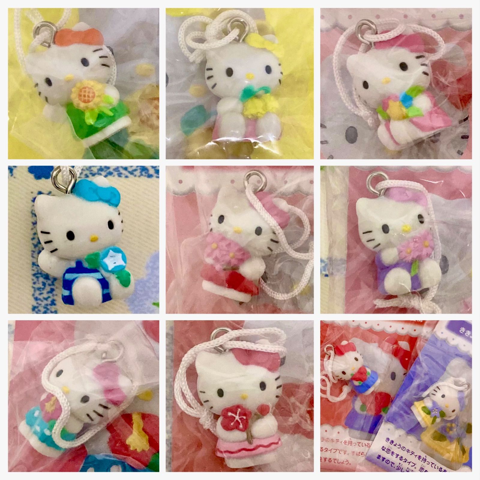 サンリオ　平成レトロ　1999 ストラップ型ホルダー　5コセット サンリオ 平成レトロ 1999 ストラップ型ホルダー 5コセット 平成レトロ