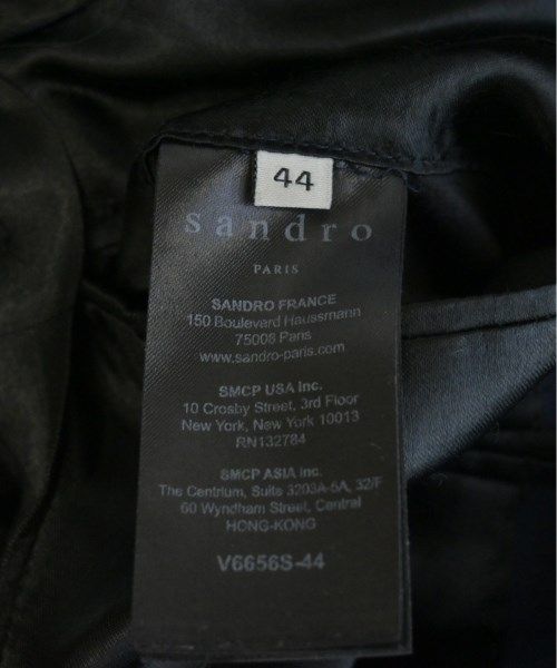 sandro サンドロ テーラードジャケット メンズ 【古着】【中古】 sandro テーラードジャケット メンズ 【古着】【中古】【送料無料