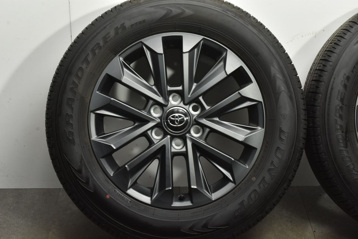 20個まとめ売り 2024年製 バリ溝】トヨタ ランドクルーザー 250 ZX 純正 20in 7.5J +60