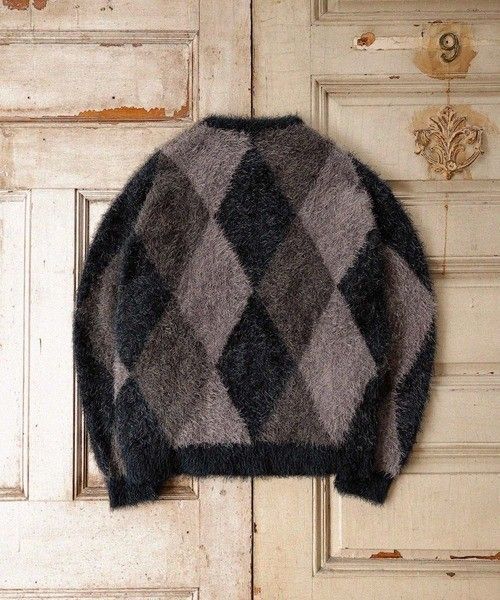 Number (N)ine ナンバーナイン アーガイル 復刻 ニット