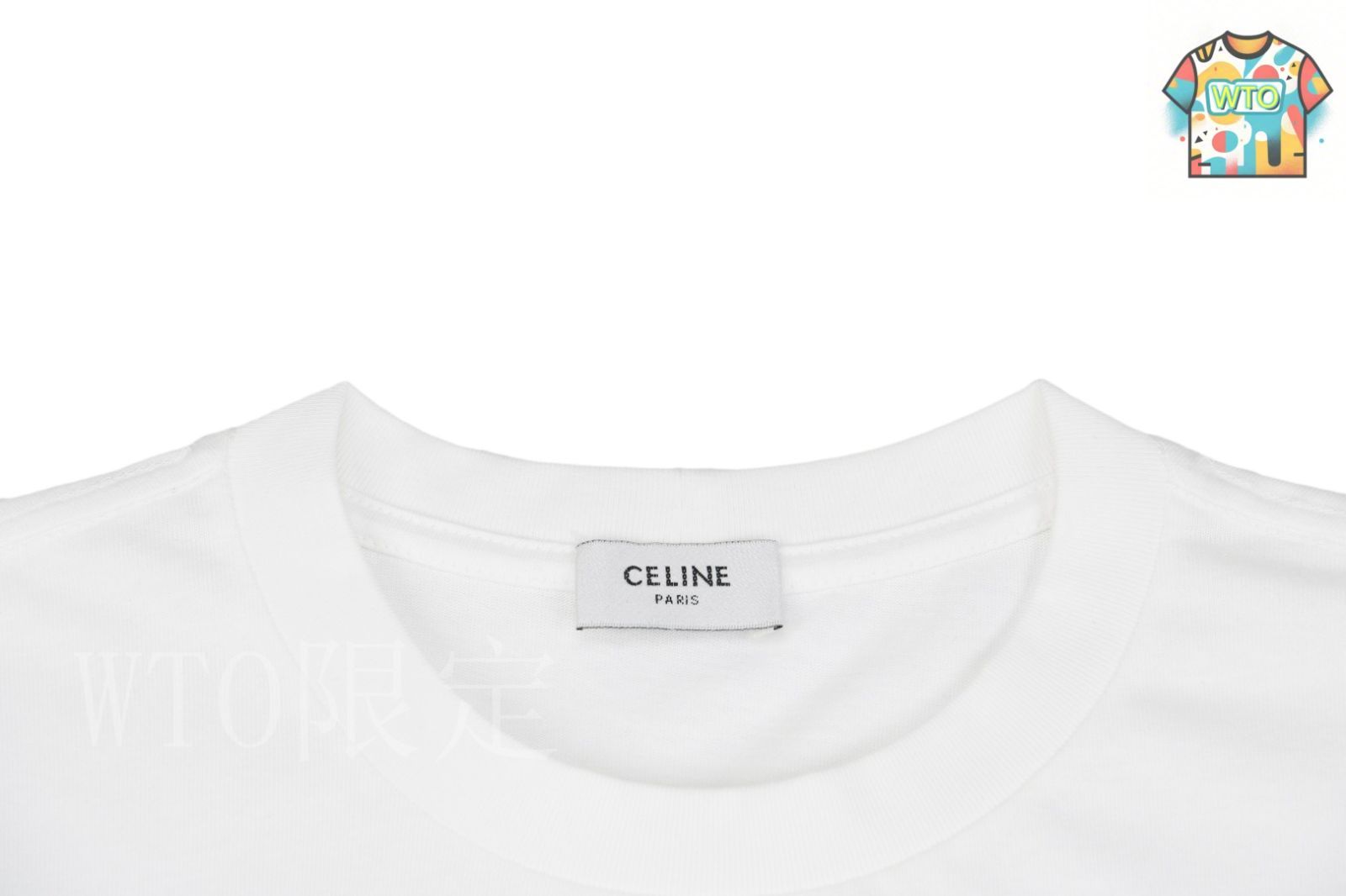 セリーヌ　定番ロゴ半袖 23ssコレクション最新作 CELINE スーパーコピー Tシャツ ロゴ