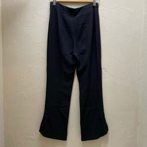 Prada フレアスラックス PRADAプラダ 19SS パンツスラックスフレア裾フレアパンツ SIZE