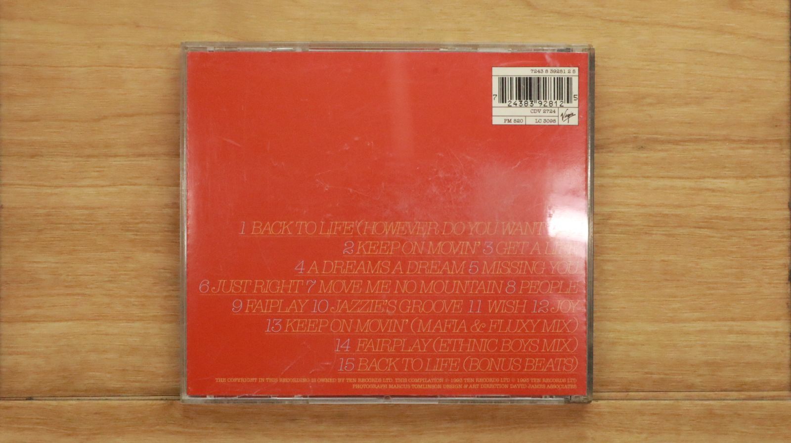 中古CD☆ソウル・II・ソウル/Soul II Soul□ Classic Singles