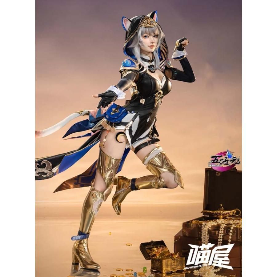 猫屋小舗 崩壊スターレイル コスプレ サフェル 衣装 ウィッグ 靴 追加可 ss33
