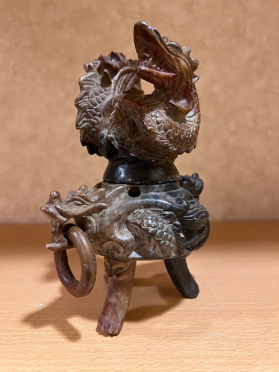 香炉　アンティーク　中国古美術　インテリア縁起物 香炉 アンティーク 中国古美術 インテリア縁起物 - 陶芸 - メルカリ