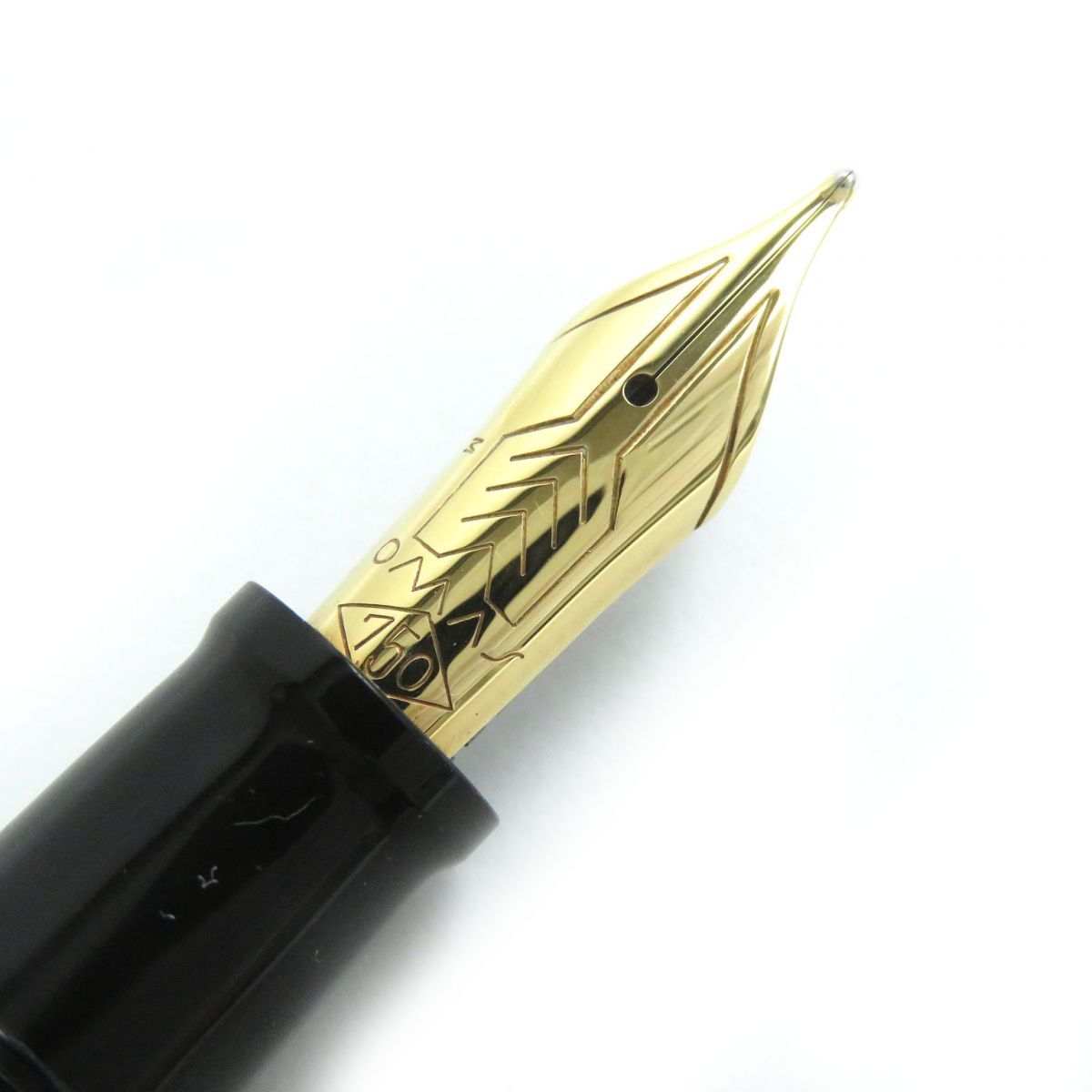 美品△OMAS オマス 1930 ジェントルマン 万年筆 キャップ式 ペン