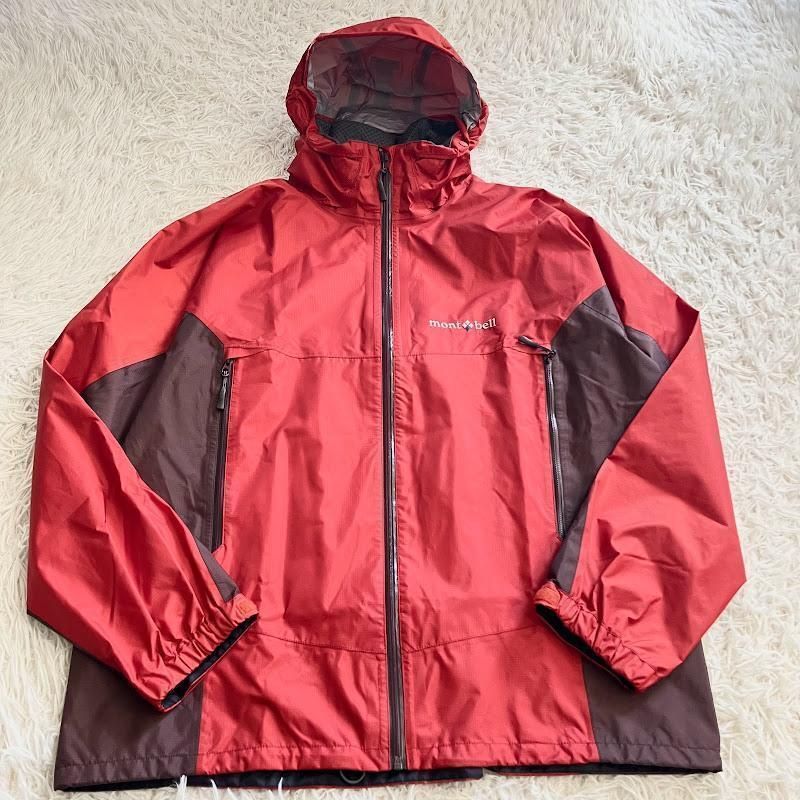mont-bell ストームクルーザージャケット ゴアテックス レッド L Storm アウトドア・釣り・旅行用品 mont-bell ストームクルーザー GORE