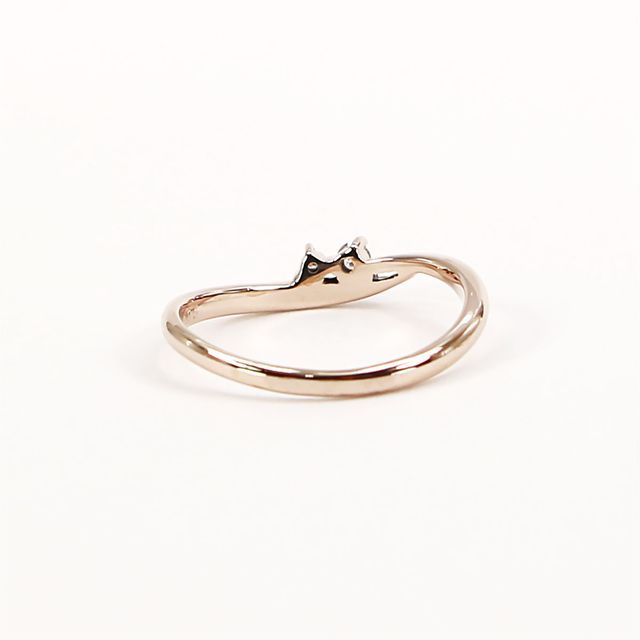 指環 SCARABE スカラベ K10 ダイヤモンド 0.05ct ＃8 ｛0326072400301