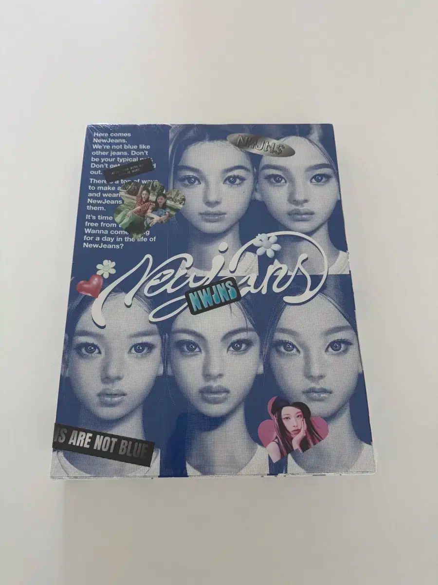 NEWJEANS CDアルバム Don't Be Blue NewJeans 1st EP Bluebook ヘリン