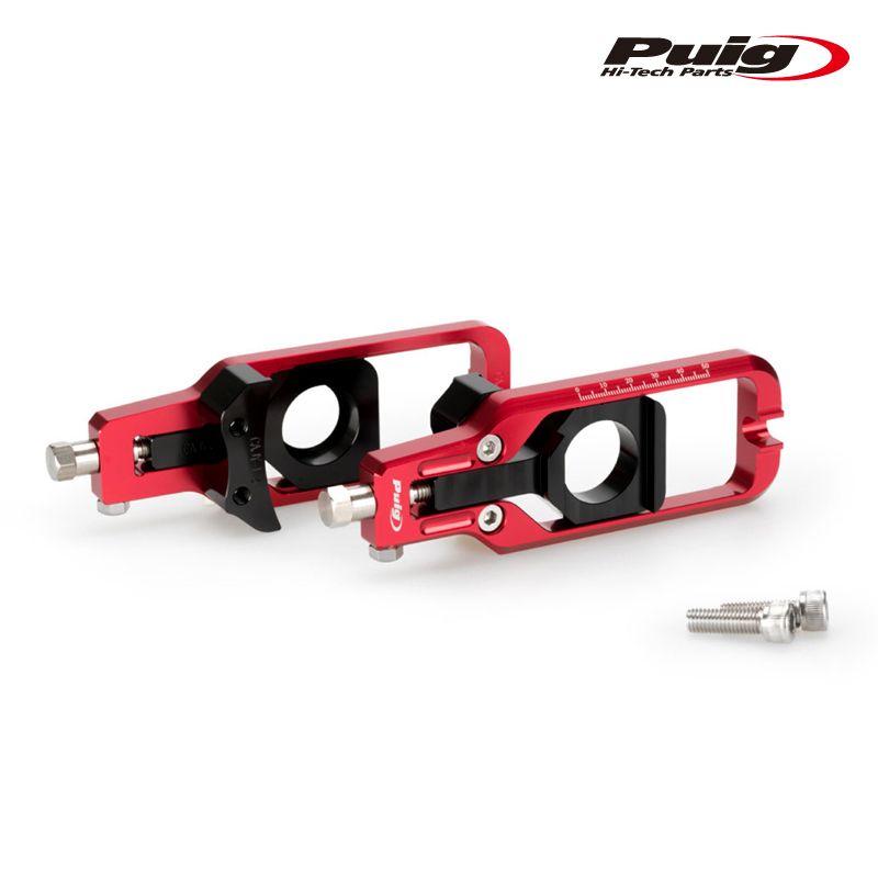 Puig 20694R CHAIN TENSIONER RED YAMAHA YZF-R1 09-14 プーチ チェーン テンショナー