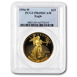 1994-W 1|2 oz Proof American G Eagle PR-69 DCAM PCGS