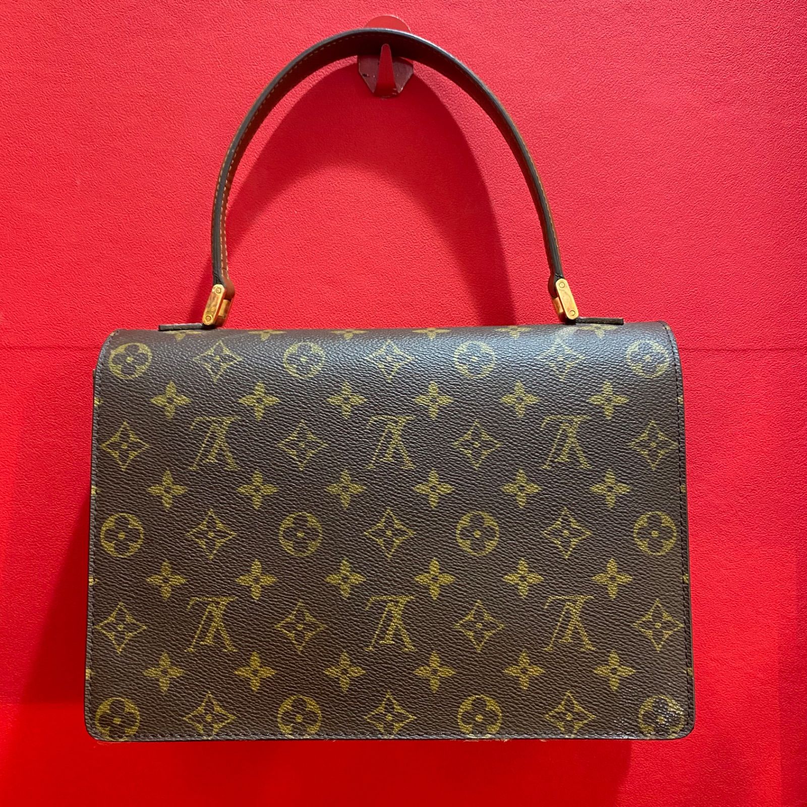 ⭐︎LOUIS VUITTON ルイヴィトン モンソー 28 モノグラム ハンドバッグ 