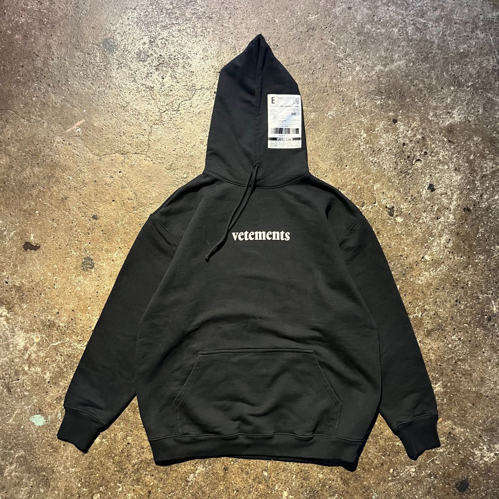 VETEMENTS 20ss Postage Hoodie ヴェトモン 2020ss ロゴプリント 