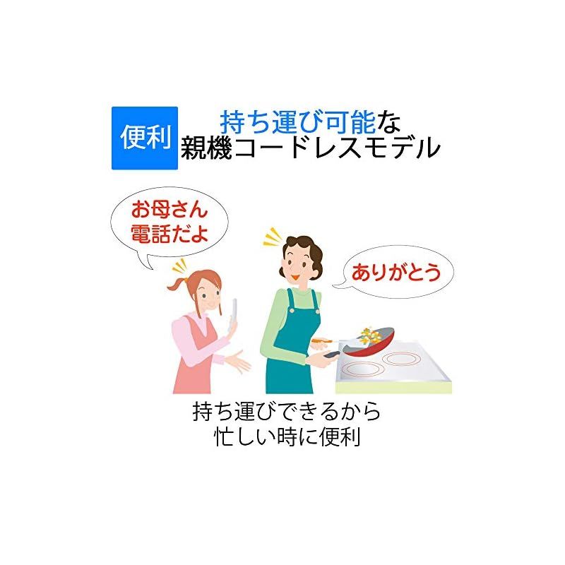 シャープ 電話機 コードレス 親機コードレス 子機1台 JD-G56CL 1