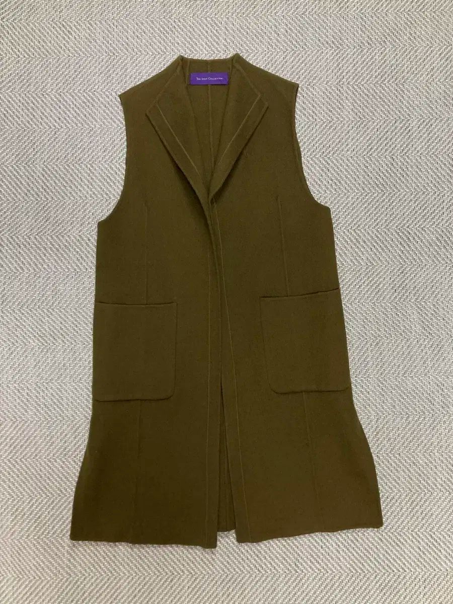 55 松の実 ベスト ロング丈 コート