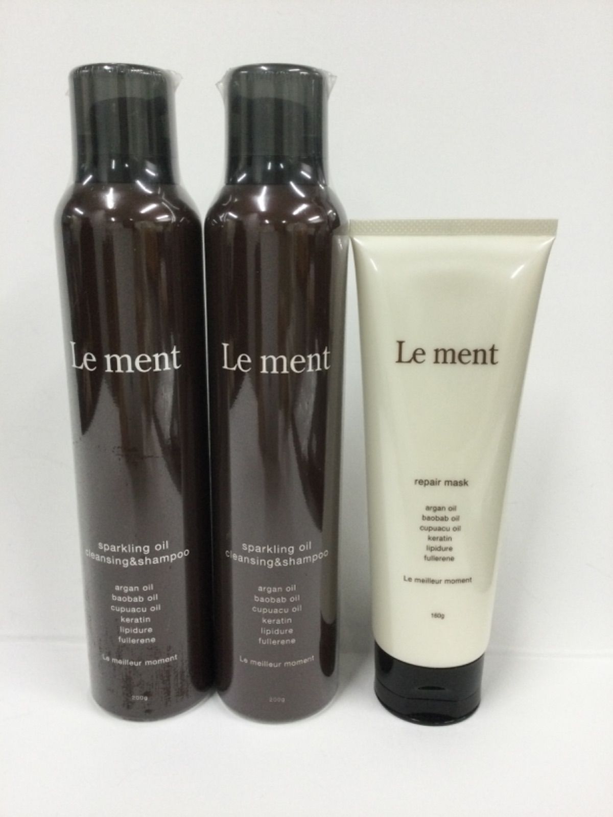 ルメント　Le ment　シャンプー　リペアオイル　リペアマスク　計10点 Le ment(ルメント) / ルメント スパークリングオイル