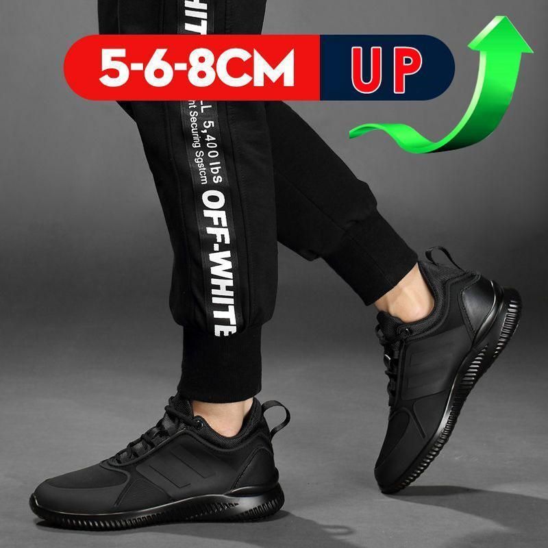 シークレットスニーカー シークレットシューズ 5-6-8cmアップ メンズスニーカー インヒールスニーカー 身長アップシューズ 8cm身長アップ