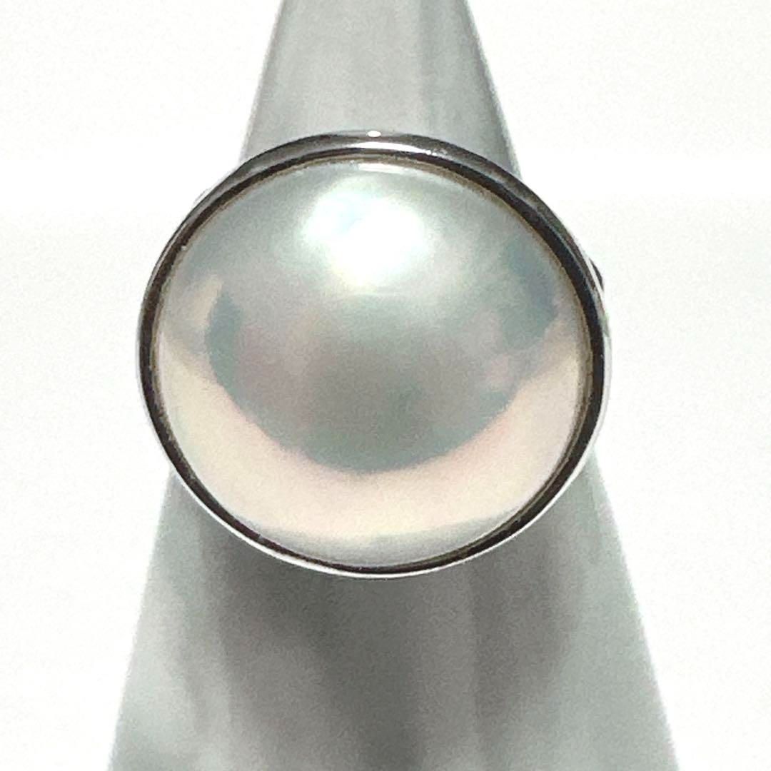 極美品 TASAKI タサキ 指輪 リング シルバー マベパール約1.5cm - メルカリ