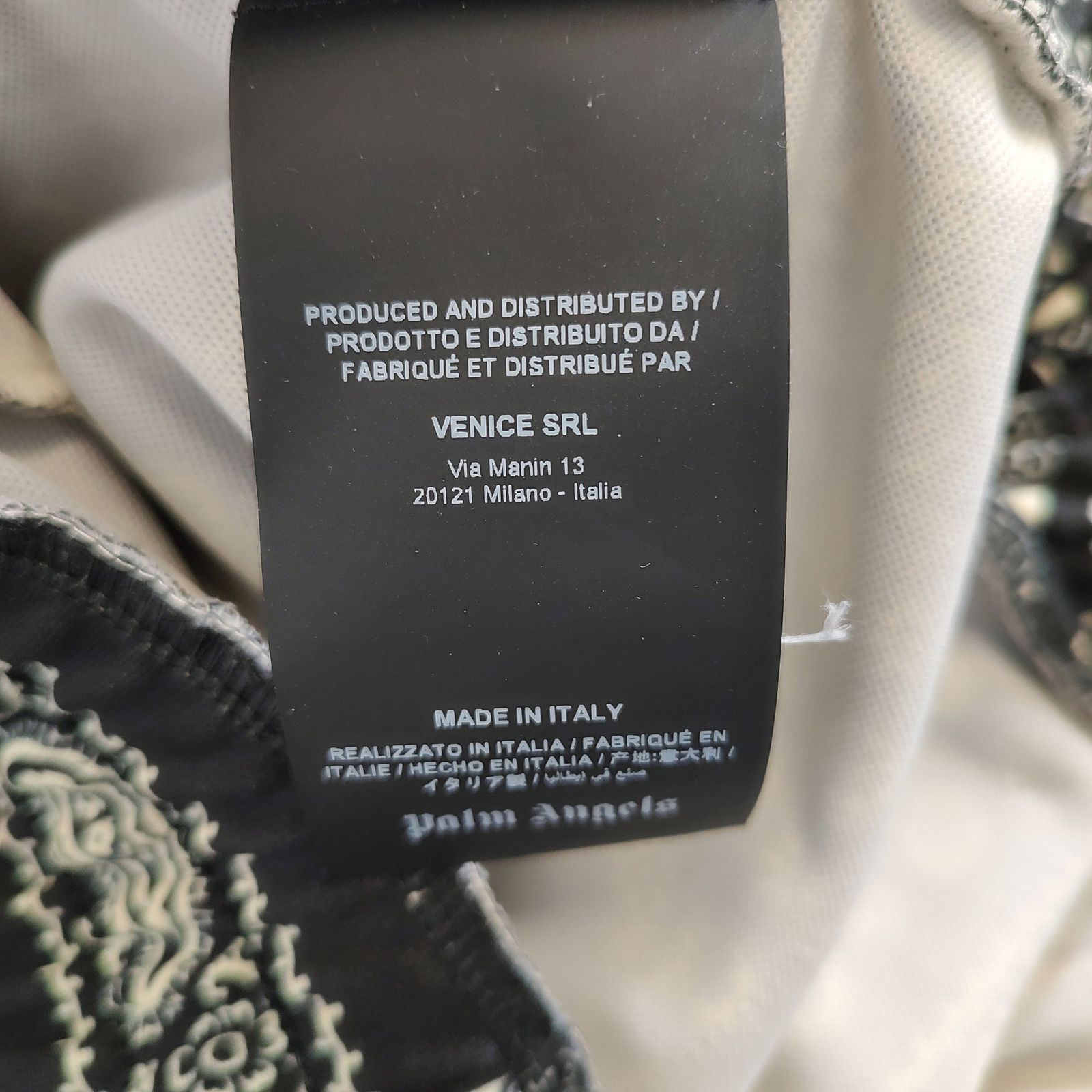 PALM ANGELS パーム・エンジェルス 19AW Bandana Truck Pant バンダナ