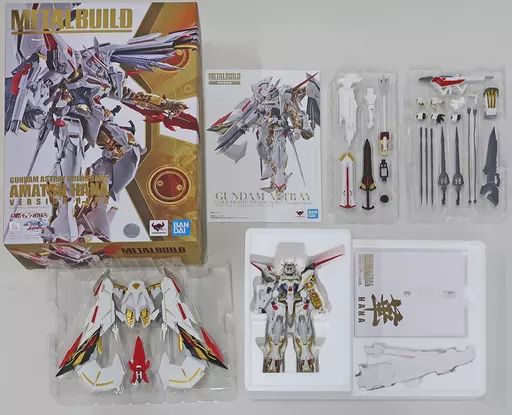 中古】フィギュア METAL BUILD ガンダムアストレイ ゴールドフレーム天