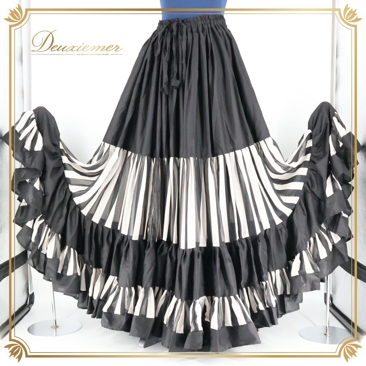 ♡10月末まで♡ ベリーダンス 衣装 紫 日本製 クラシカル シフォン