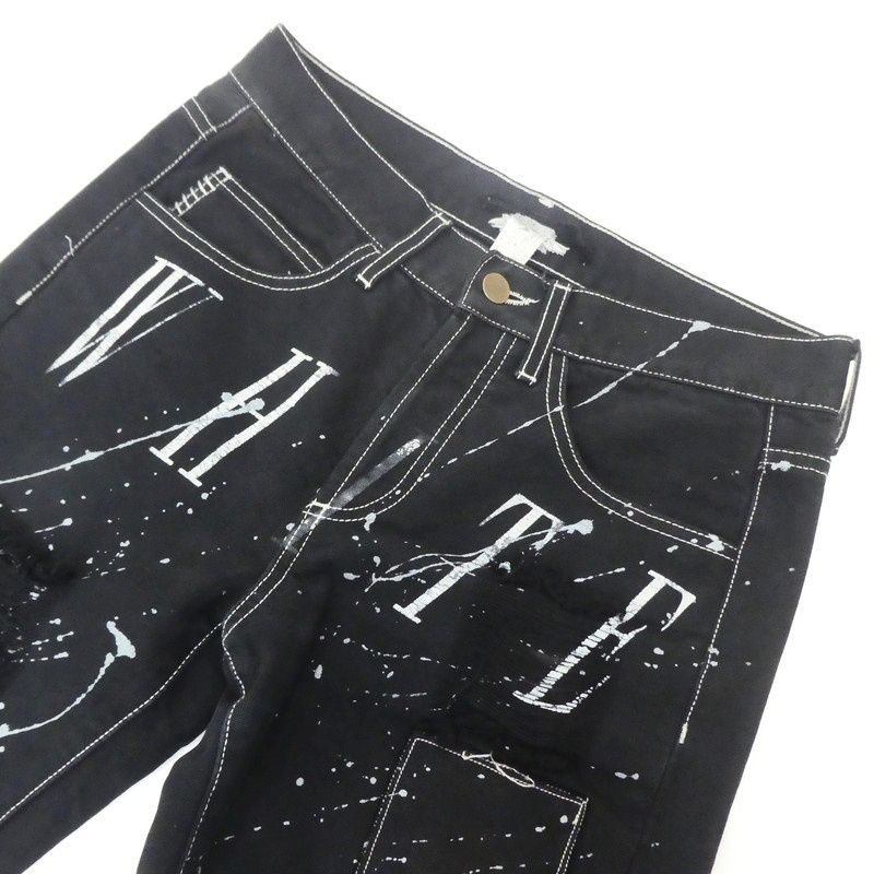 姫路東店】 中古 OFF-WHITE | オフホワイト デニムパンツ リペア