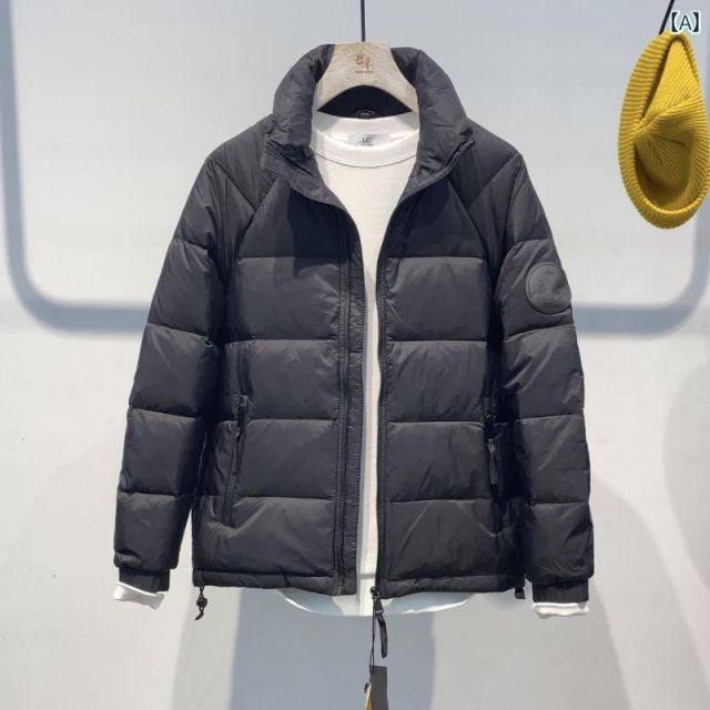 春 コーデ メンズ 用 服 シンプル ファッション オシャレ 大人 かっこいい 大きいサイズ ストリート 紳士服 スタンド ダウン ジャケット 韓国スタイル ホワイトダックダウン カジュアル 暖かい 快適
