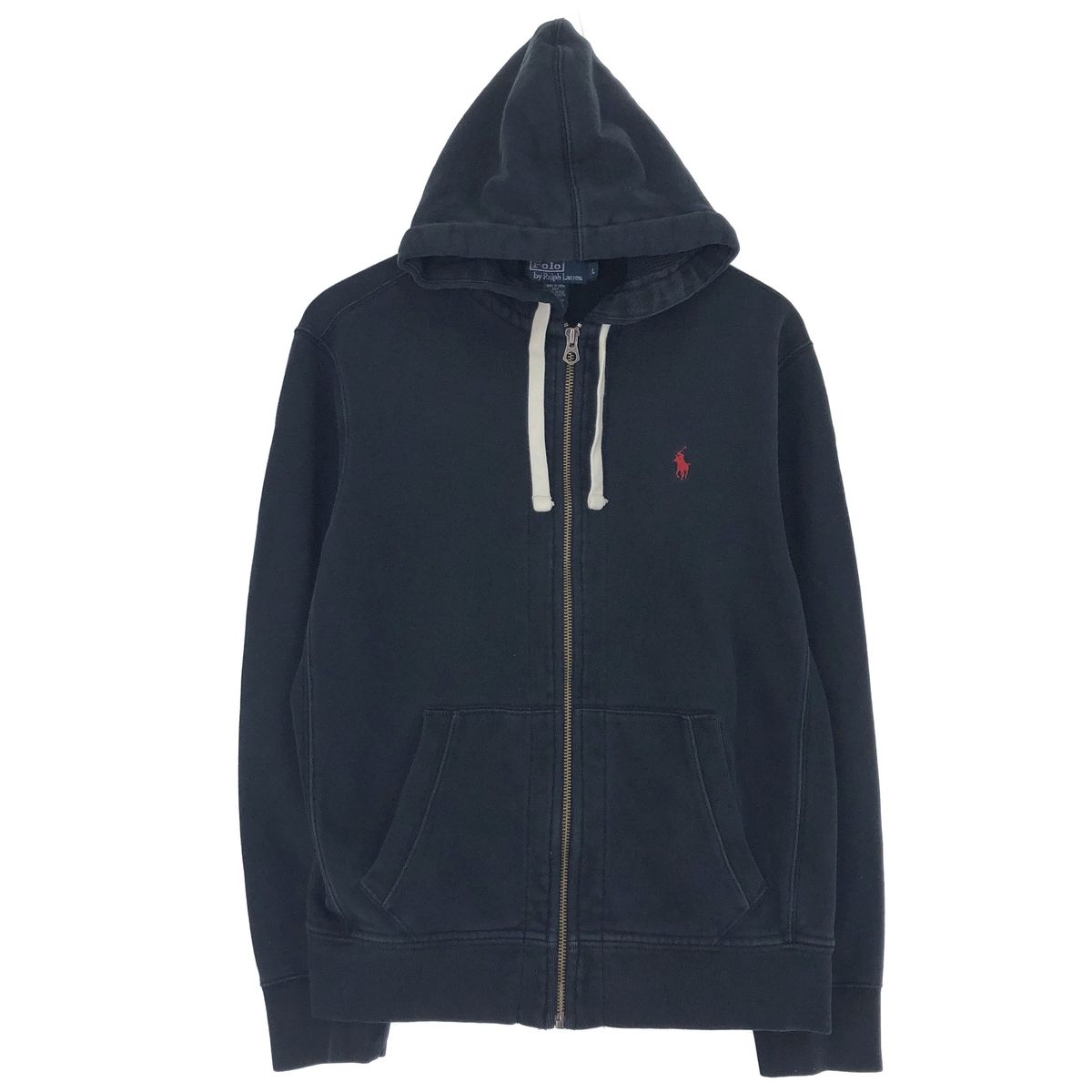 古着 ラルフローレン Ralph Lauren POLO by Ralph Lauren スウェットフルジップパーカー メンズL/eaa411334