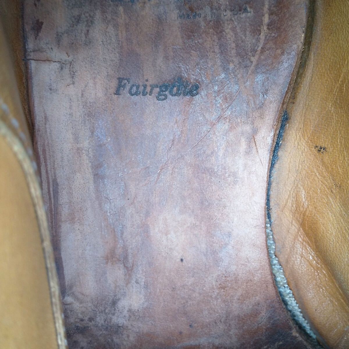 Fairgate ストレートチップシューズ