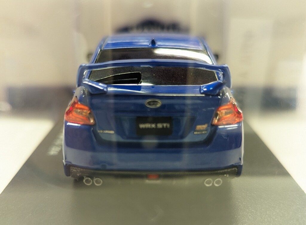エムエムピー 1/43 EBBRO SUBARU WRX STI 2014 (WR Blue) 45308 - メルカリ